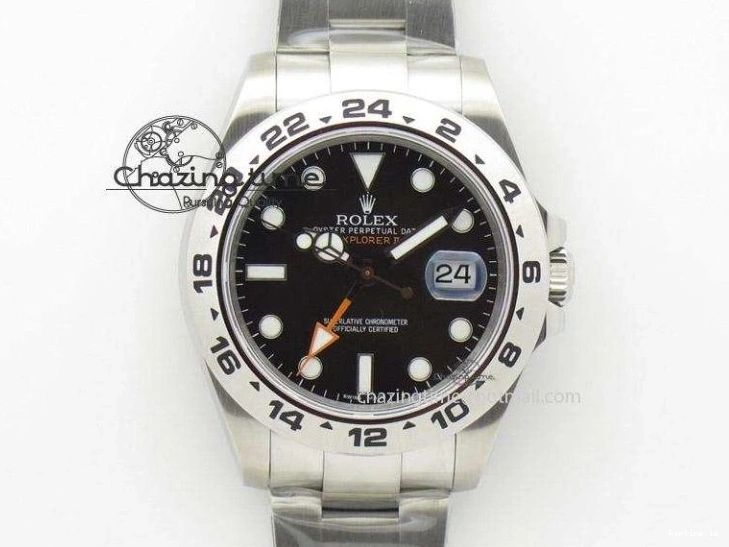 1225 Premium DAYTONA 116519 SS OMF BEST EDITION BLACK DIAL ON OYSTERFLEX STRAP A7750 (SLIM MOVEMENT) 1788